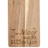 Schneidebrett mit Meer-Motiv