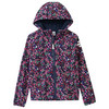 Mädchen Softshelljacke mit Futter dunkelblau / bunt