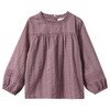Bluse Bluse mit Stickerei