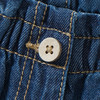 Baby Paperbag-Jeans mit Used-Waschung