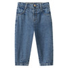 Baby Barrel-Jeans mit Used-Waschung
