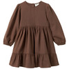 Mädchen Musselin-Kleid mit Volant