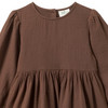 Mädchen Musselin-Kleid mit Volant