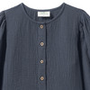 Mädchen Musselin-Bluse mit Volant