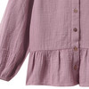 Mädchen Musselin-Bluse mit Volant