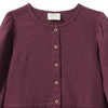 Mädchen Musselin-Bluse mit Volant