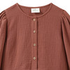 Mädchen Musselin-Bluse mit Volant