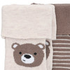 2 Paar Newborn Frotteesocken mit Bär-Motiv