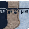3 Paar Baby Socken mit Schriftzug