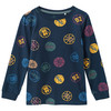 Pyjama voor jongens met balmotieven