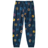 Pyjama voor jongens met balmotieven