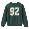 Jungen Sweatshirt mit Rückenprint dunkelgrün