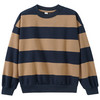 Jungen Sweatshirt mit Blockstreifen