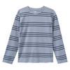 Jungen Langarmshirt im Streifen-Look