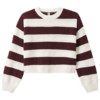 Mädchen Pullover mit Blockstreifen