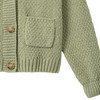 Mädchen Strickjacke aus Chenille