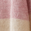 Mädchen Strickjacke mit Blockstreifen