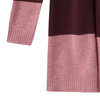 Mädchen Strickjacke mit Blockstreifen