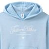 Meisjes hoodie met borduursel