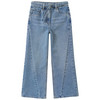 Mädchen Wide-Leg-Jeans mit Gürtel