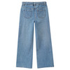 Mädchen Wide-Leg-Jeans mit Gürtel