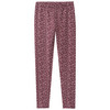 Mädchen Sweatleggings weinrot
