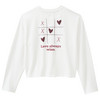 Mädchen Langarmshirt mit Rücken-Print