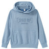 Jungen Hoodie mit 3D-Schriftzug hellblau