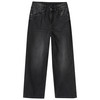 Jungen Baggy-Leg-Jeans mit verstellbarem Bund