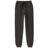 Jungen Jogginghose mit Querrippen dunkelbraun