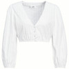 Damen Dirndl-Bluse unifarben