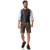 Herren Trachtenweste mit Allover-Muster
