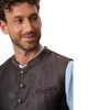 Herren Trachtenweste mit Allover-Muster