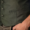 Herren Trachtenweste mit Allover-Muster