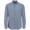 Herren Hemd mit Karo-Muster dunkelblau / weiss