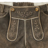 Mädchen Lederhose mit Stickereien