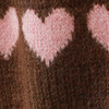 Mädchen Pullover mit Herz-Motiven
