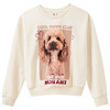 Mädchen Sweatshirt mit Print
