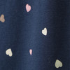 Mädchen Sweatleggings mit Herzchen allover