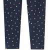 Mädchen Sweatleggings mit Herzchen allover