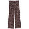 Mädchen Leggings mit Leo-Muster dunkelbraun