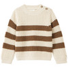 Baby Strickpullover mit Streifen
