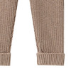 Gebreide babybroek met ribbelstructuur