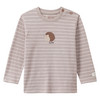 Baby Langarmshirt mit Igel-Motiv