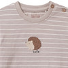 Baby Langarmshirt mit Igel-Motiv