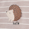 Baby Langarmshirt mit Igel-Motiv