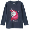 Mädchen Langarmshirt mit Wendepailletten