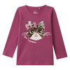 Mädchen Langarmshirt mit Wendepailletten