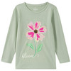 Mädchen Langarmshirt mit Wendepailletten