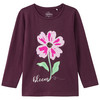 Mädchen Langarmshirt mit Wendepailletten
